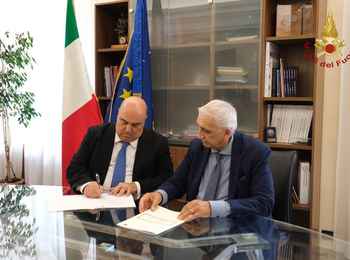 Firmato accordo quadro tra il Corpo Nazionale dei Vigili del fuoco e il Consiglio nazionale degli Ingegneri