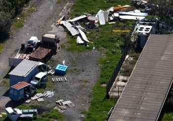 Discarica abusiva scoperta vicino all'aeroporto di Ciampino